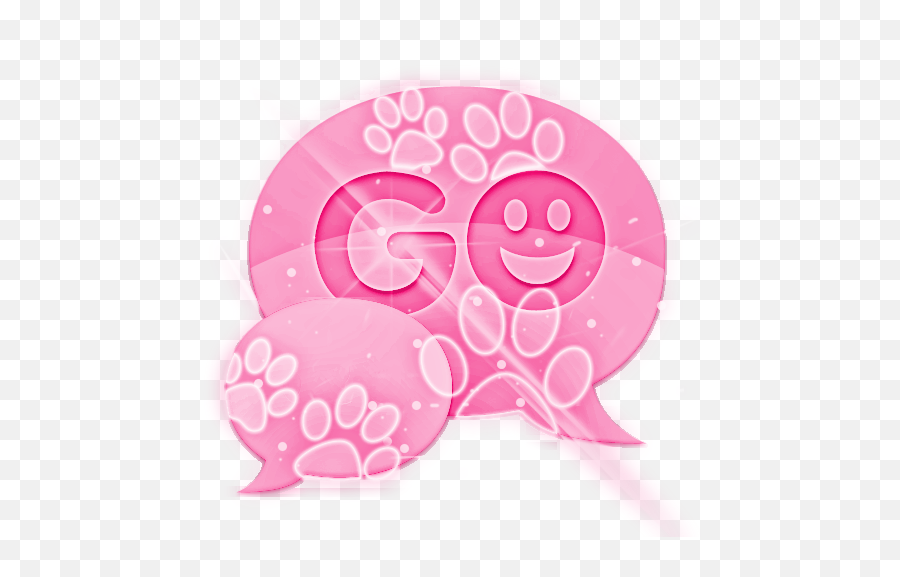 Pink 2 Go Sms Pro Theme - Apps On Google Play Dot Emoji,Envious Emoji