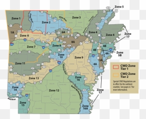 South Arkansas deer bag limit cut to five Outdoors - Hunting Zones Emoji