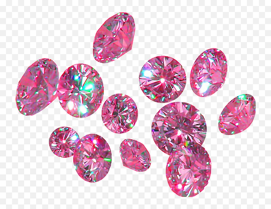 Pink Diamonds Tumblr Sticker By Alissa Denae - Pink Diamonds Png Emoji,Pink Diamond Emoji