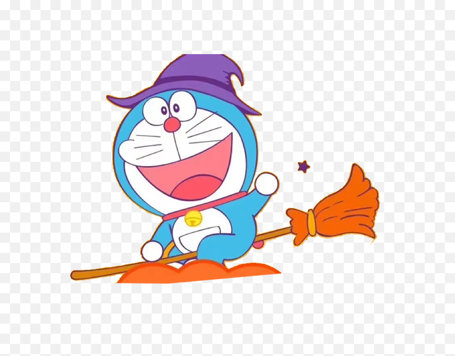 Halloween Doraemon Fly Png Emoji,Halloween