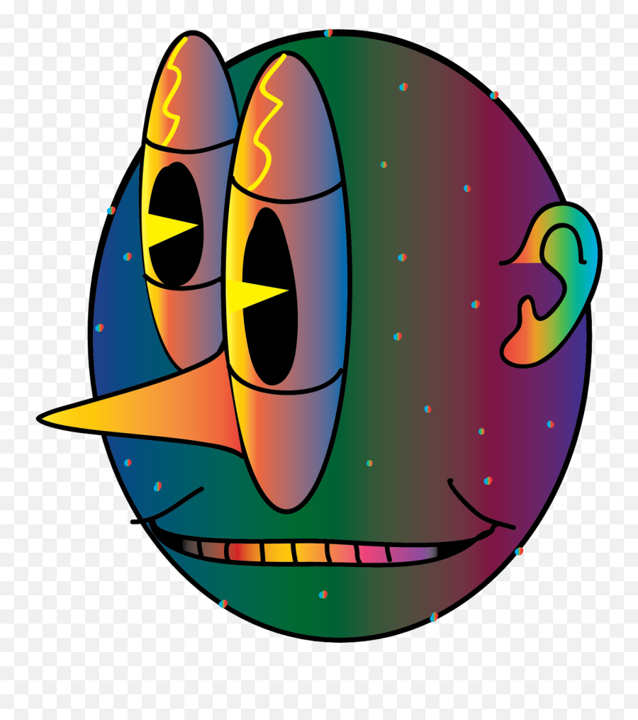 Neptune Clipart Emoji,Rainbow Emojis