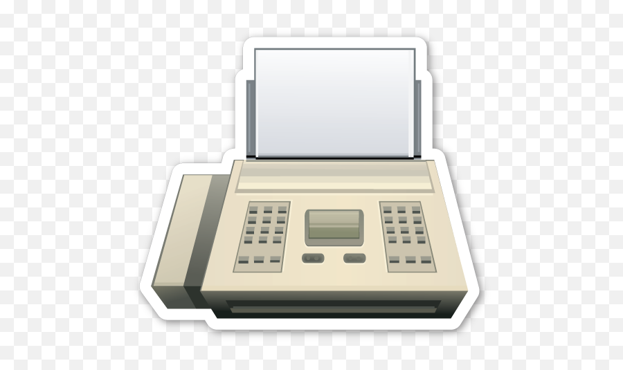 Fax Machine Emoji Png Image - Fax Emoji,Fax Machine Emoji