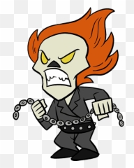 How To Draw A Ghost Rider - Ghost Rider Drawing Easy Small Emoji,Ghost Rider Emoji