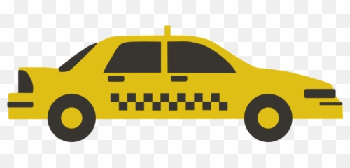 Taxi Vector Transparent Png Clipart - New York Taxi Clipart Emoji,Taxi Emoji
