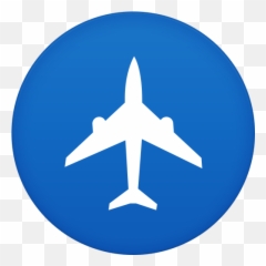 Plane Flight Icon Free Download As Png - Blue Plane Icon Png Emoji,Airplane Emoticon