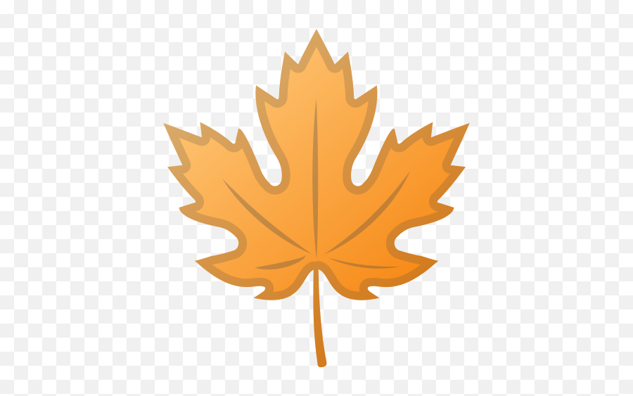 Maple Leaf Emoji - Fall Leaf Icon Png,Fall Emojis