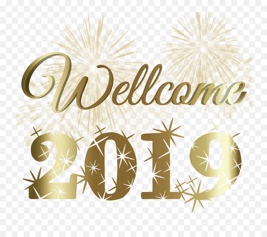Wellcome Bemvindo 2019 Happy2019 - Illustration Emoji,Happy New Year Emoji 2019