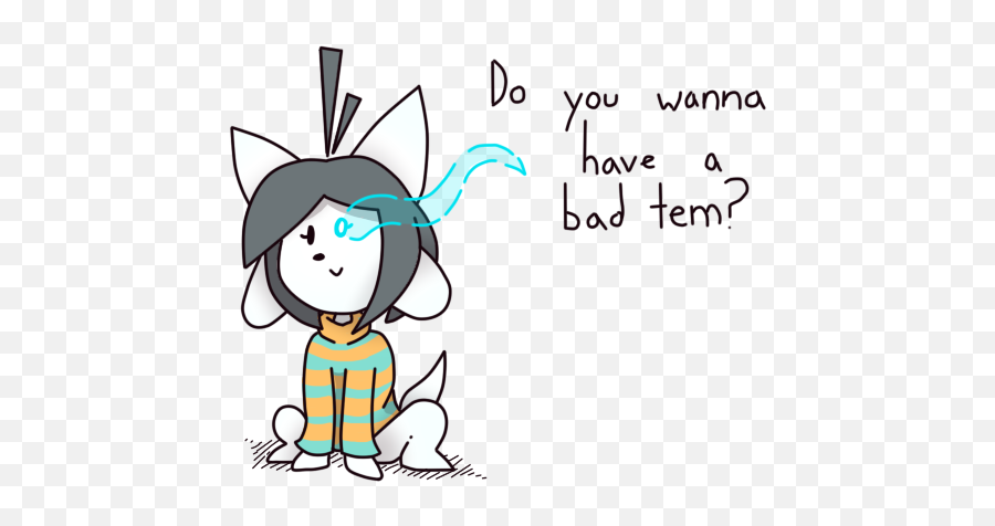 Temmie - Temmie Png Emoji,Temmie Emoji