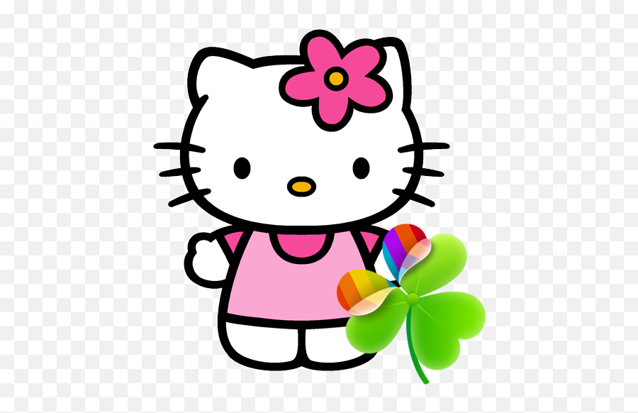 Hello Kitty Golauncher Ex Theme For - Hello Kitty Clipart Png Emoji,Hello Kitty Emoji For Android