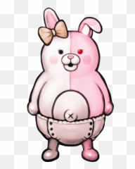 Usami Future Foundation Mascot - Danganronpa Monokuma And Monomi Emoji,Monokuma Emoji