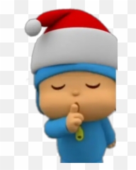 Christmas Pocoyo Stickers For Whatsapp - Figurinhas Meme Emoji