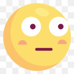 Emoji 6 Png Icons And Graphics - Circle,Flushed Emoji