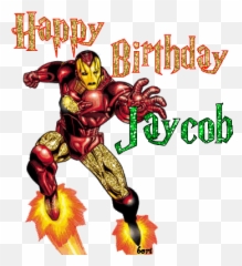Glig - Happy Birthday Animations Ironman Emoji,Bodybuilding Emoticons