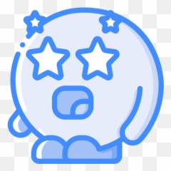 Starstruck - Relaxed Icon Emoji,Starstruck Emoji