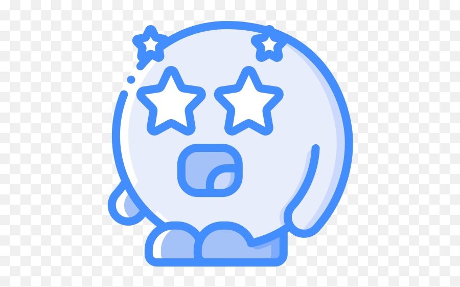 Starstruck - Relaxed Icon Emoji,Starstruck Emoji