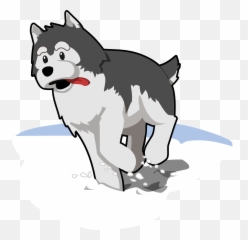 Husky Svg Face Outline Picture - Husky Running Clipart Emoji,Husky Emoji