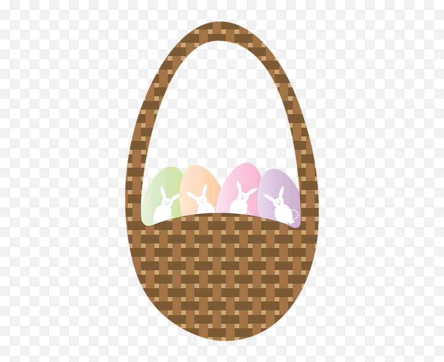 Easter Basket Transparent Background - Easter Basket Emoji,Basketball Emoji Background