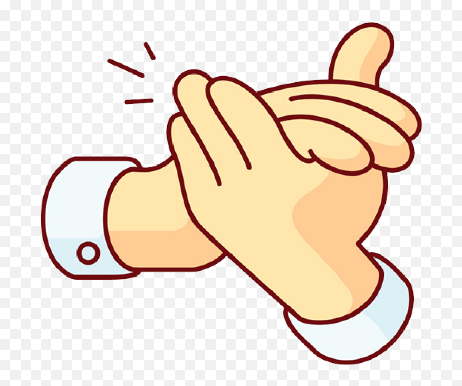Cartoon Clapping Clapping Cartoon Applause Gesture - Clapping Cartoon Png Emoji,Clap Emoji Png