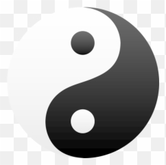 Yin Yang Symbol Clip Art - And Transparent Emoji