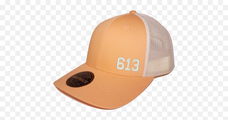 613 Caps And Tees - Represent Six One 3 Ottawa Style Baseball Cap Emoji,Peach Emoji Hat