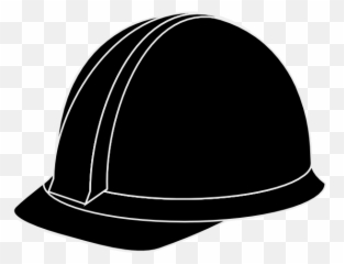Hat Svg Construction Picture - Hard Silhouette Vector Emoji