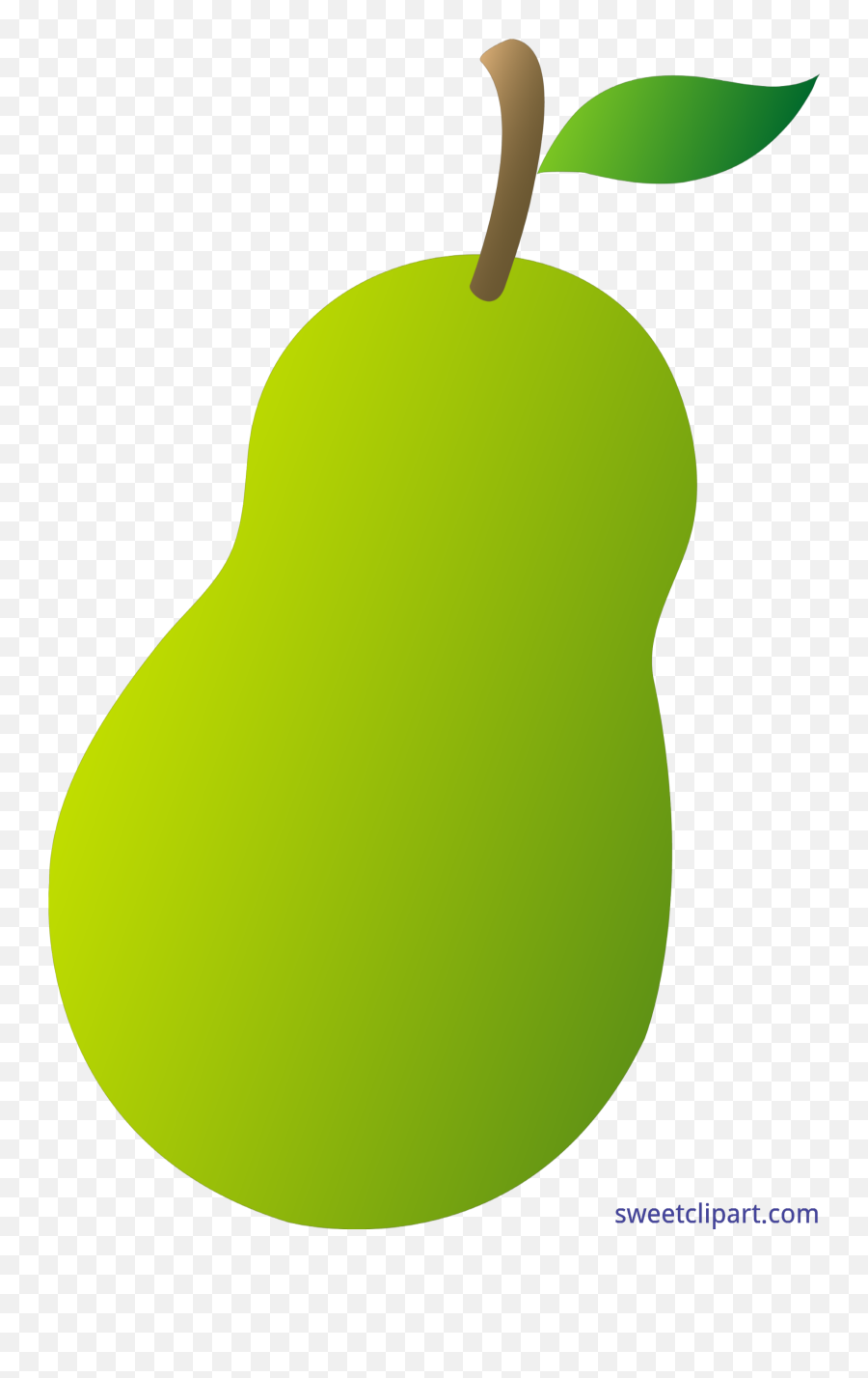 Pear Green Clip Art - Sweet Clip Art Green Fruit Clipart Emoji,Peanuts Emoticons