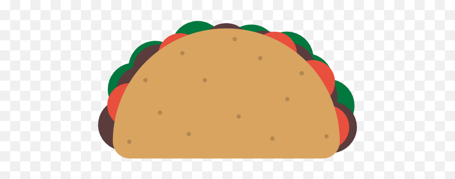 Mexican Food Icon At Getdrawings Free Download - Taco Png Icon Flat Emoji,Tacos Emoji