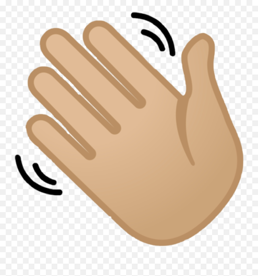 Bye Adios - Waving Hand Clipart Emoji,Bye Hand Emoji