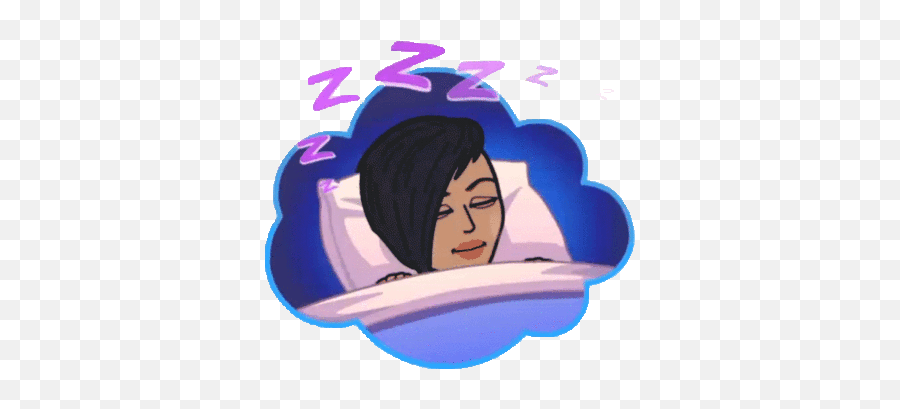 Via Giphy - Good Night Dr Donna Gif Emoji,Sleeping Emoji Android