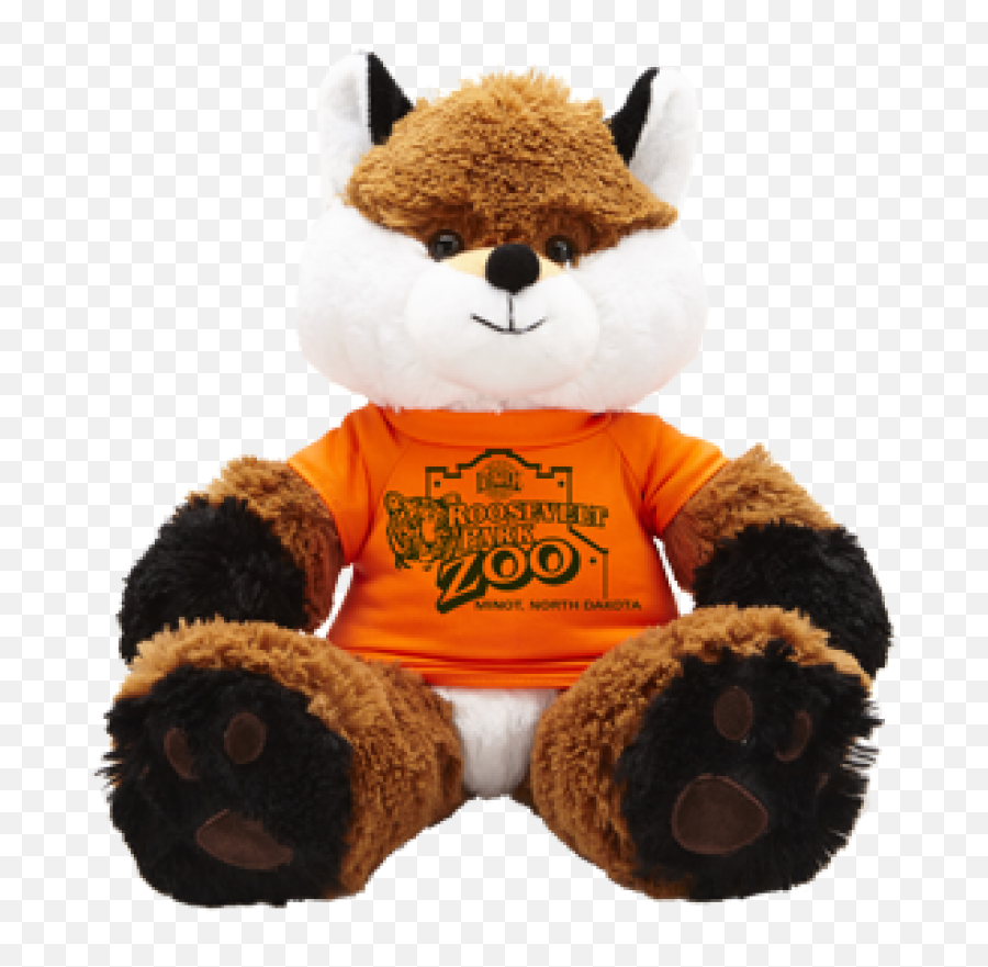 Softest Things Ever - Fox Stuffed Toy Emoji,Tiger Bear Paw Prints Emoji