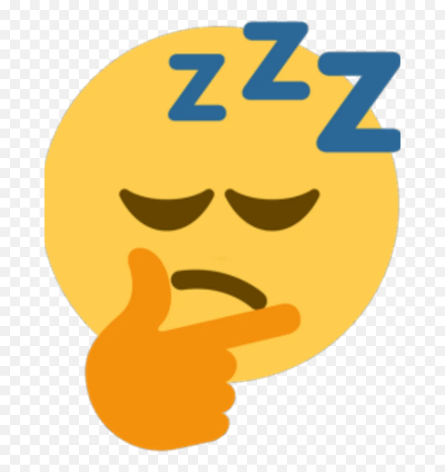 Sleepy Emoji Thinking Simulator Wiki Fandom - Happy,Thinking Of You Emoji