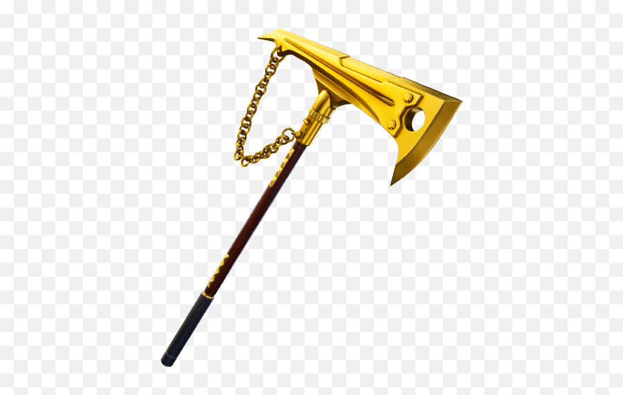 Fortnite Pickaxe Axe Sticker - Golden King Fortnite Emoji,Pickaxe Emoji