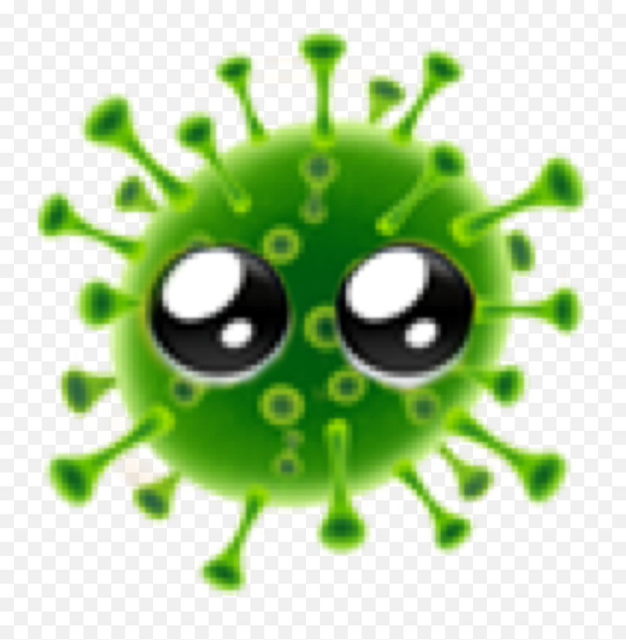 Corona Virus Green Iphone Emoji Sticker By Norak - Coronavirus Emoji,Grass Emoji