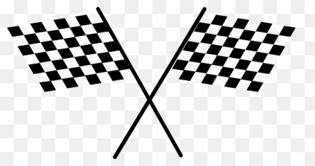 Chequered Flags Clipart - Rally Png Emoji