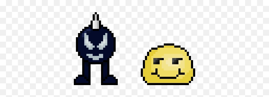 Behold The Vicious Beast And The Honey Bee Slime Fandom - Ball Pixel Art Png Emoji,Bee Emoticon