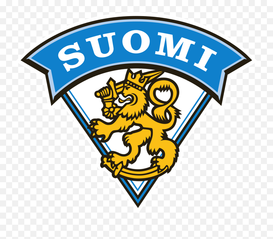 Finland National Ice Hockey Team Logo Transparent Png - Team Finland Hockey Logo Emoji,Bolivian Flag Emoji