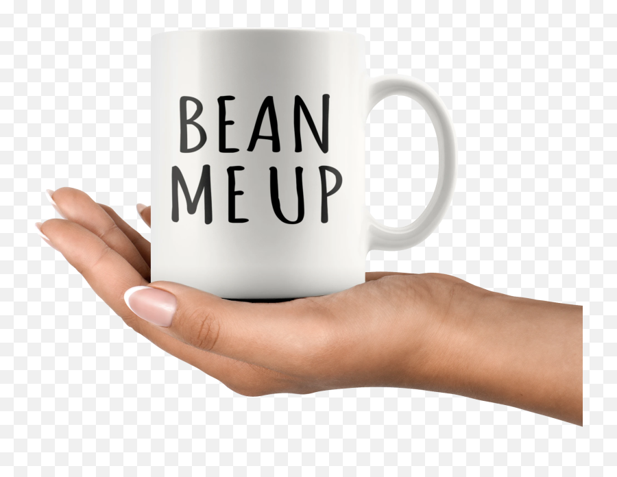 Bean Me Up Mug - Mug Emoji,Wiener Dog Emoji