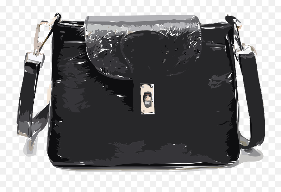 Leather Bag Vector Image - Shoulder Bag Emoji,Thinking Emoji Meme