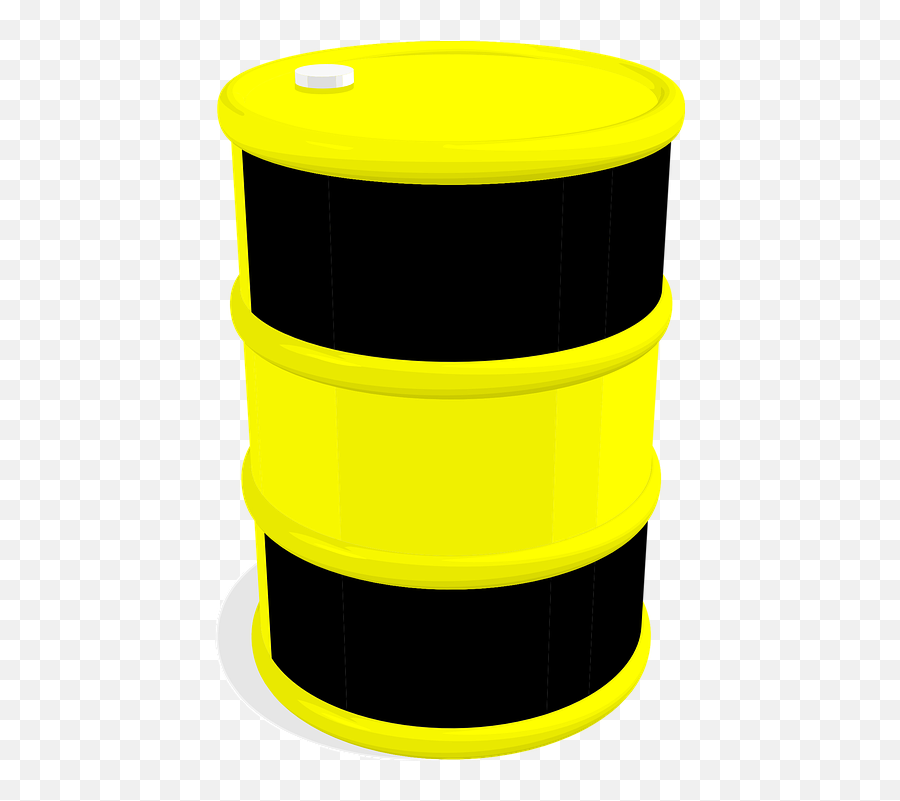 Free Hazard Warning Vectors - Yellow And Black Barrel Emoji,Fingers Crossed Emoticon