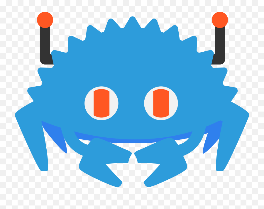 A New Logo For Content - Ferris The Crab Logo Png Emoji,Rust Emoji