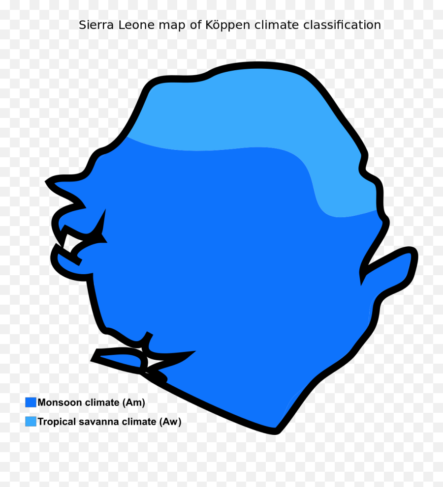 Savannah Clipart Physical Geography - Sierra Leone Koppen Climate Emoji,Bolivian Flag Emoji