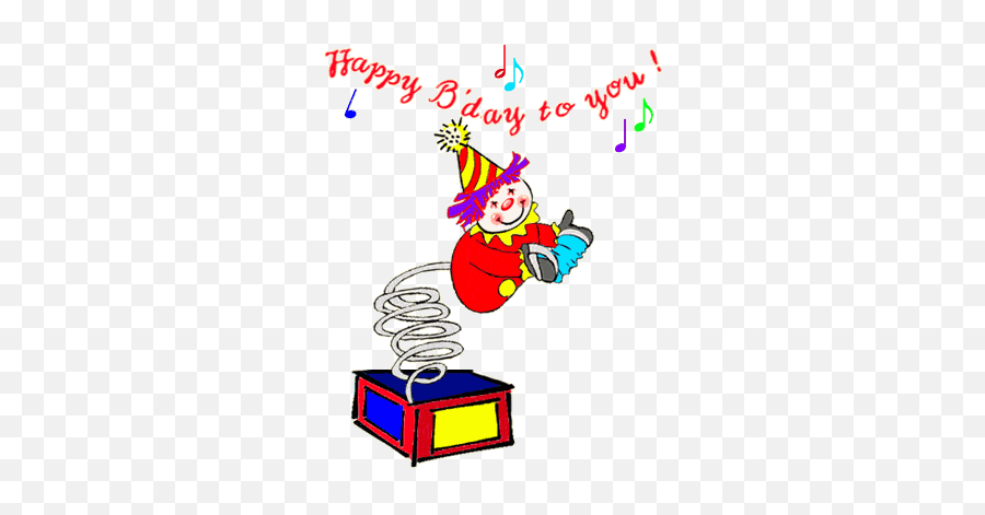 Birthday Clipart Animation Birthday - Happy Birthday Cartoon Gif Emoji,Happy Birthday Animated Emoji