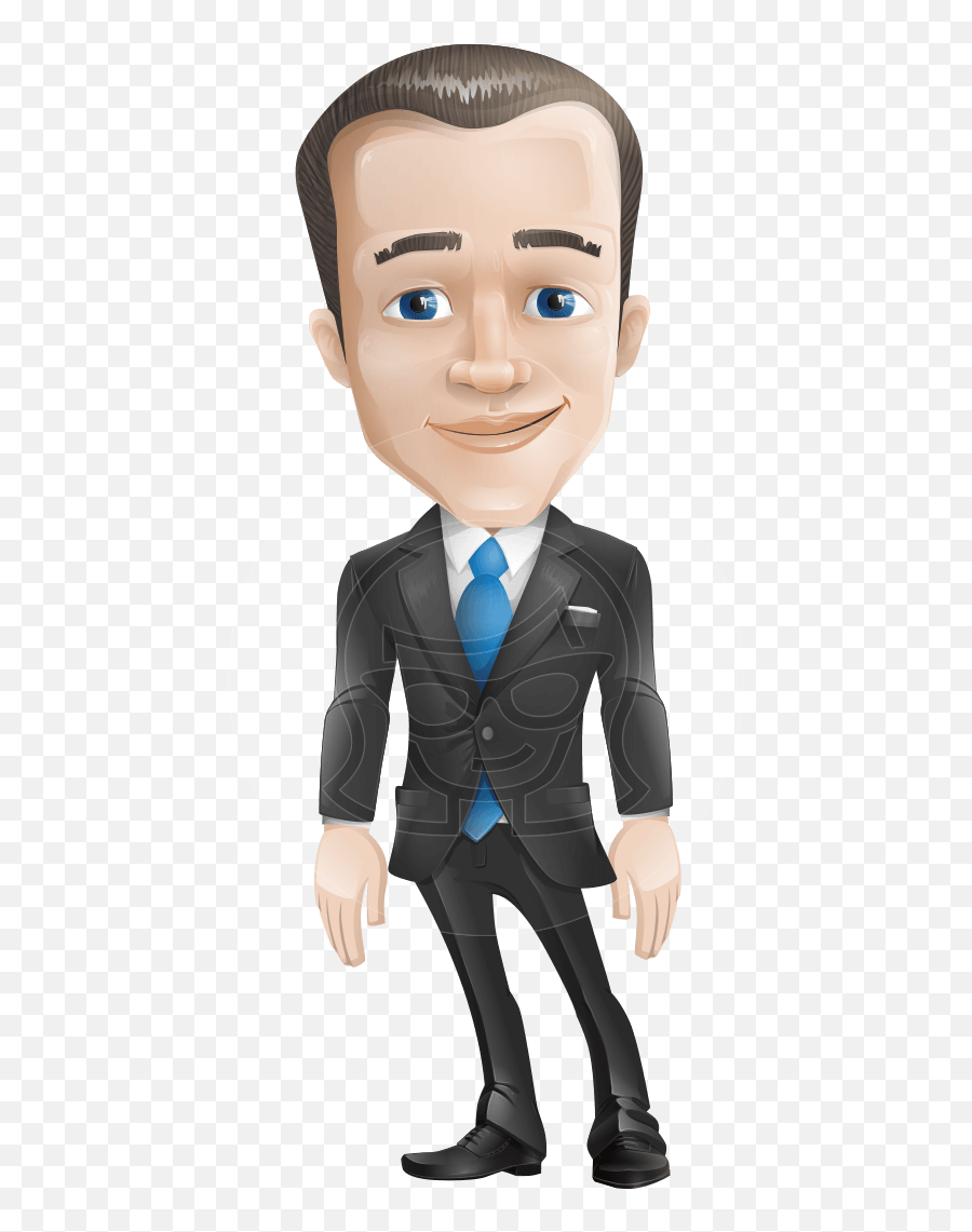 A Handsome Young Businessman Created - Animated Business Man Png Emoji,Businessman Emoji