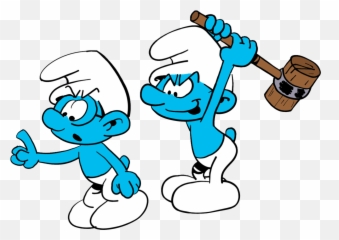 Top Rofl Lmaoo Smurf Xdddd Stickers For - Transparent Smurf Gif Emoji,Rotfl Emoticon