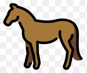 Openmoji - Mane Emoji,Horse Emoji