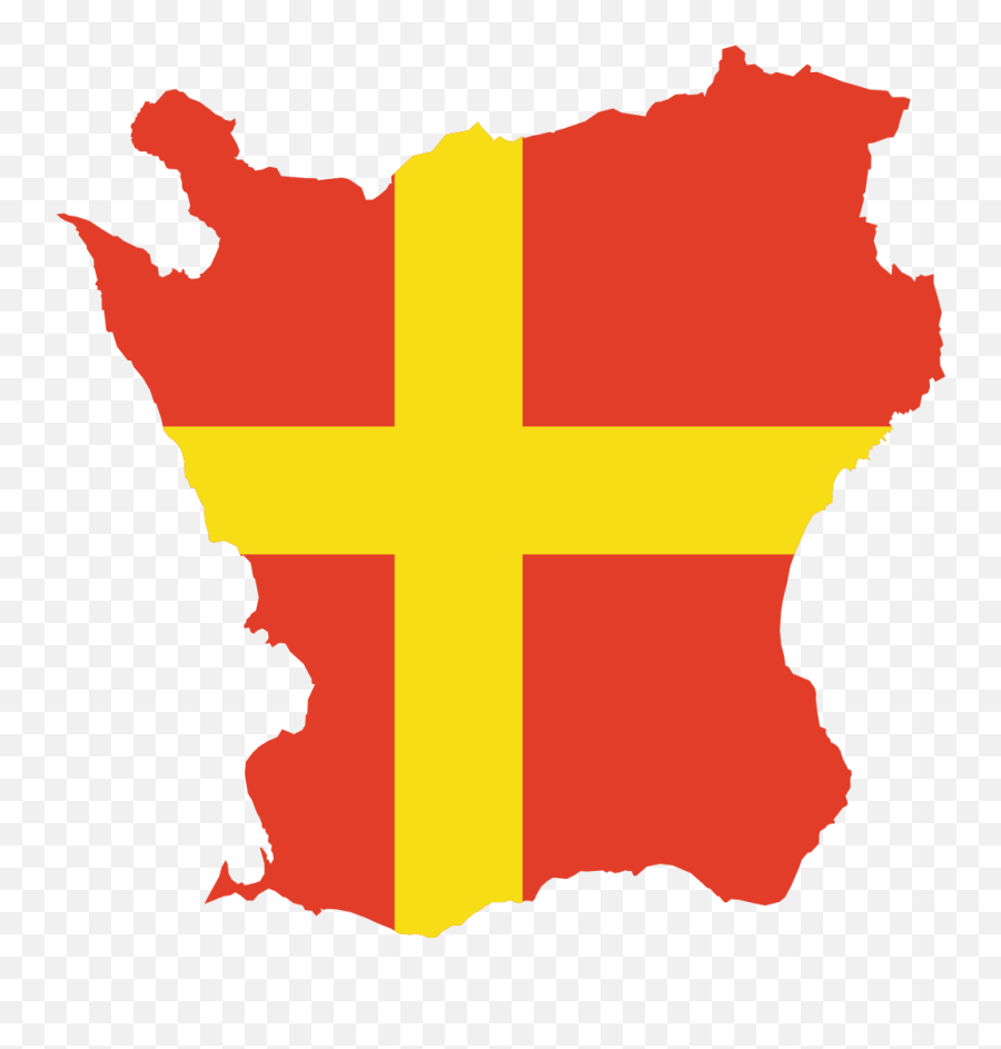 Scaniawithflag - Skåne Vector Emoji,Southern Flag Emoji