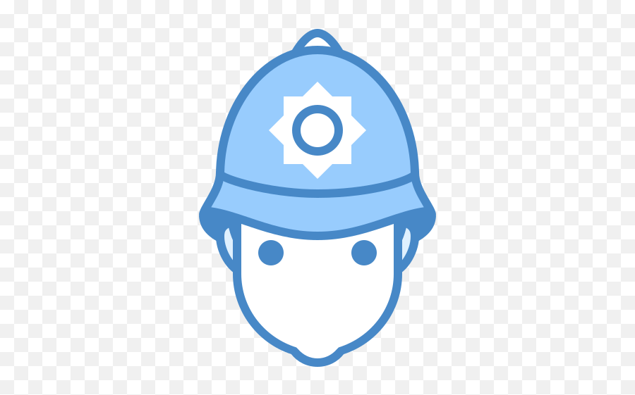 British Police Officer Icon - Clip Art Emoji,Cop Emoji