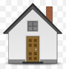Icon House Clipart Png - Transparent Background Emoji