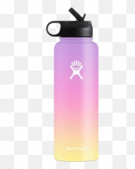 Water Bottle Hydroflask Waterbottle Bottles Hydro Flask - Hydro Flask 36 Oz Ombre Emoji,Emoji Water Bottle
