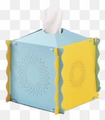 Tissue Box Sympathy Pop Up Card - Illustration Emoji